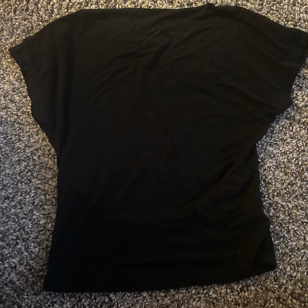 Women's Black Top Open Back